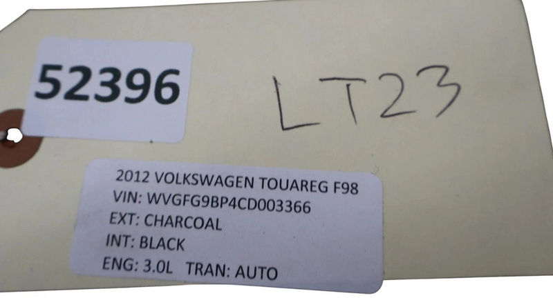 Load image into Gallery viewer, 11-17 Volkswagen VW Touareg Liftgate Tailgate Back Door Upper Trim Panel Oem
