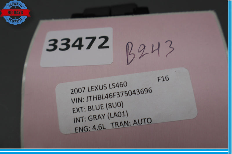 Load image into Gallery viewer, 07-12 Lexus LS460 Instrument Cluster Trip Reset Switch Button 8497550030 Oem
