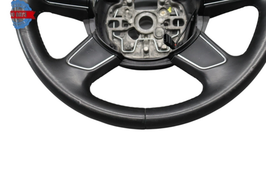 11-18 Audi A8 Quattro S8 4-Spoke Steering Wheel Leather W/ Padel Shifter Oem