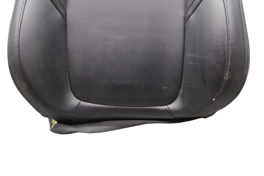 16-20 Jaguar XF Front Left Driver Side Upper Seat Cover Cushion Black Oem