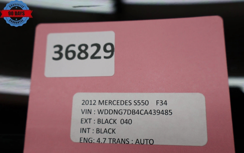 Load image into Gallery viewer, 07-13 Mercedes S550 S400 W221 Rear Left Side Door Window Auto Glass 43R00257 Oem
