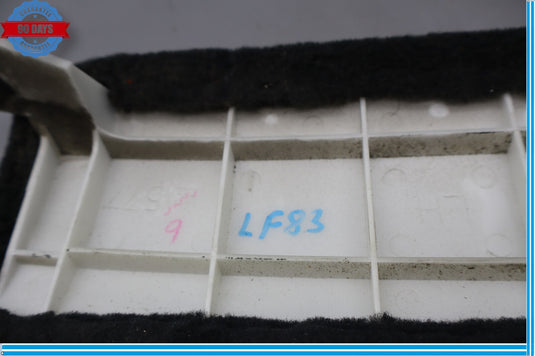 02-10 Lexus SC430 Front Left Side Lower Seat Trim Cover Panel Carpet Oem
