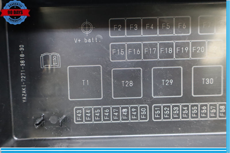 Load image into Gallery viewer, 14-21 Maserati Quattroporte Rear Trunk Main Wiring Fuse Box Lid Cover Oem
