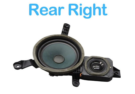 14-24 Jaguar X152 F-Type Rear Right Passenger Audio Sound Subwoofer Speaker Oem