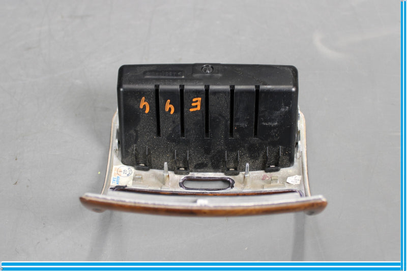 Load image into Gallery viewer, 00-06 Mercedes S500 S600 Rear Center Console A/C Air Vent Trim Wood Oem
