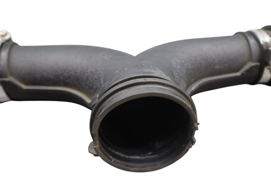11-14 Porsche Cayenne 958 Throttle Air Intake Tube Hose Pipe Dual Duct Oem