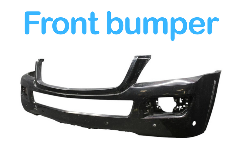 Load image into Gallery viewer, 07-09 Mercedes GL450 GL320 Front Lower Bumper Cover Panel Assembly Black OEM
