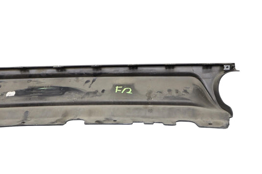 14-19 Maserati Ghibli Rear Bumper Center Lower Molding Trim Panel 670010777 Oem