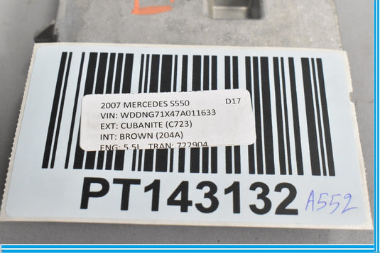 07-09 Mercedes S550 S600 W221 Communication Bluetooth Control Module Oem