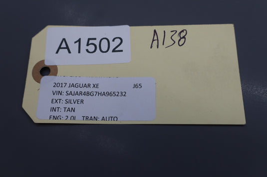 17-20 Jaguar XE F-Pace X260 Front Left Door Lock Switch W/ Storage Pocket Oem