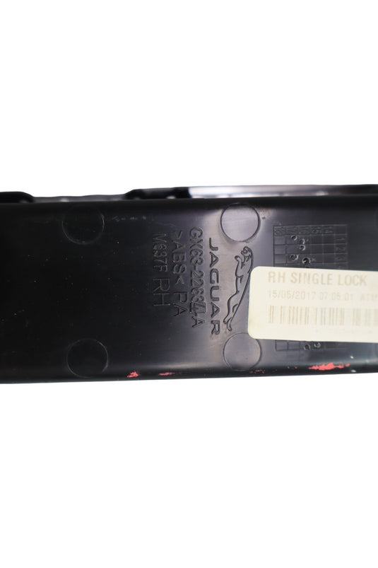 16-20 Jaguar XF Rear Right Side Door Lock Switch W/ Storage Pocket Oem