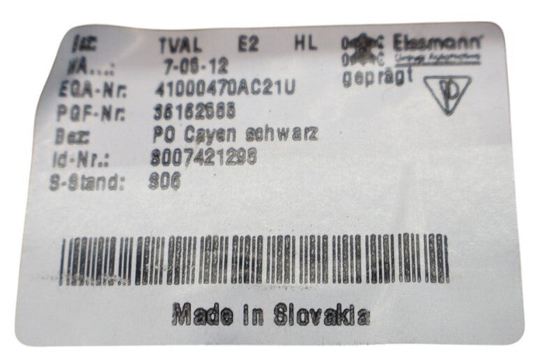 Load image into Gallery viewer, 11-18 Porsche Cayenne 958 Rear Left Driver Side Door Arm Rest Panel Oem
