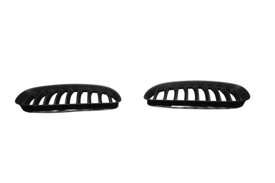 03-08 BMW Z4 E85 E86 Front Left and Right Bumper Kidney Grille Grill Pair Oem