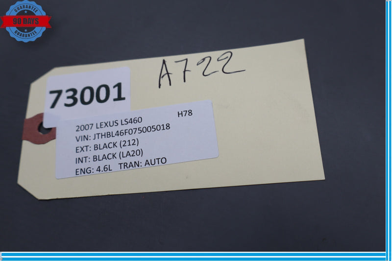 Load image into Gallery viewer, 07-12 Lexus LS460 LS460L Rear Seat Heating &amp; Sun Shade Switch Oem
