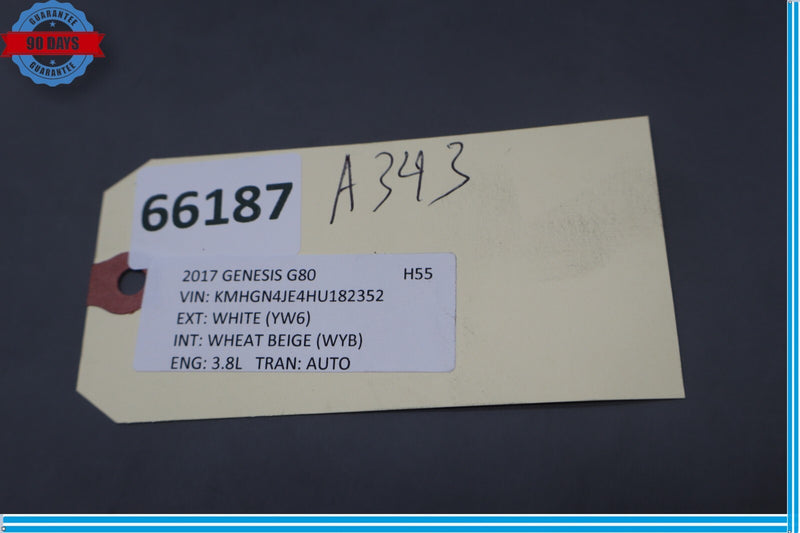 Load image into Gallery viewer, 17-20 Genesis G80 Right Passenger Seat Lower Seat Track Cover Trim Oem
