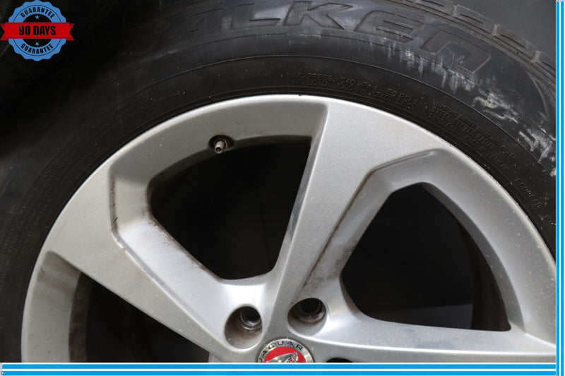 Load image into Gallery viewer, 17-23 Jaguar X761 F-Pace 19x8.5 19" 5 Spoke Wheel Rim W/Tire Set of 4 Oem
