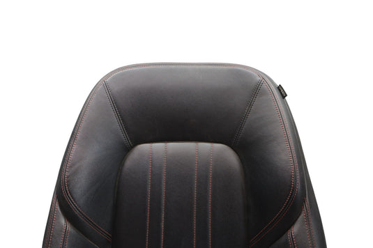 14-17 Maserati Ghibli Front Left Driver Side Upper Seat Cushion Cover Black Oem
