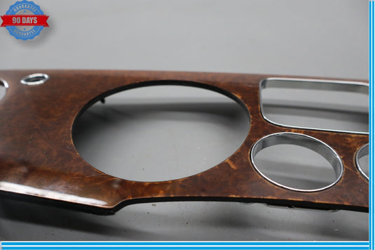 03-12 Bentley Continental Flying Spur Dash Panel Speedometer Bezel Trim Wood Oem