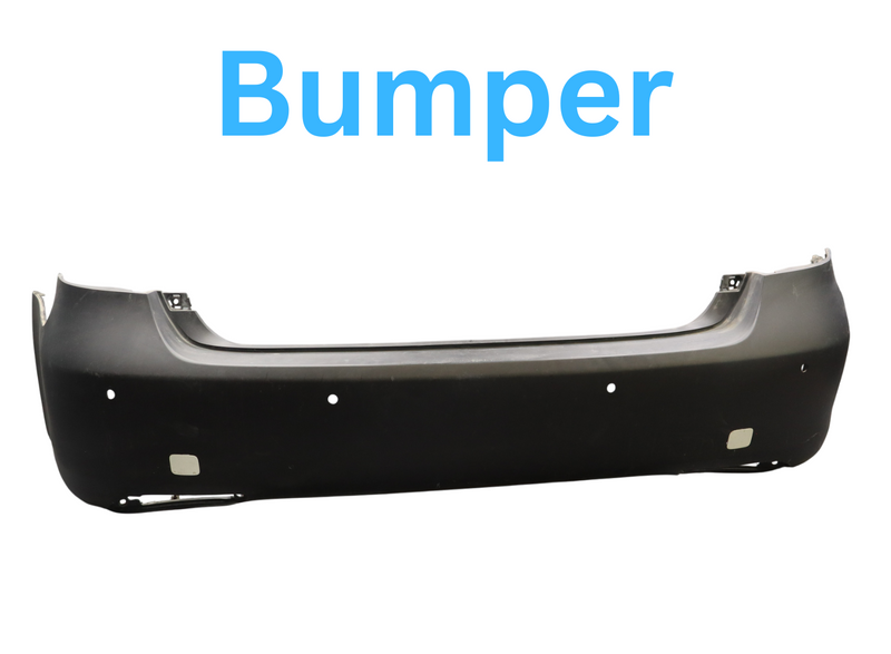 Load image into Gallery viewer, 07-09 Lexus LS460 LS600h Rear Bumper Cover Panel Assembly Black 5215950912 Oem
