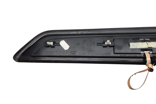 09-15 BMW 740i 750Li xDrive Front Left Side Door Sill Scuff Plate Cover Trim Oem