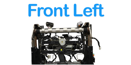 15-17 Hyundai Genesis G80 Front Left Driver Side Lower Seat Track Frame Oem