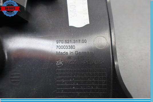 10-16 Porsche Panamera 970 Front Left Driver Seat Inner Recliner Cover Trim Oem