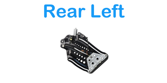 10-17 Audi A5 A5 Quattro S5 Rear Left Side Quarter Window Regulator Motor Oem