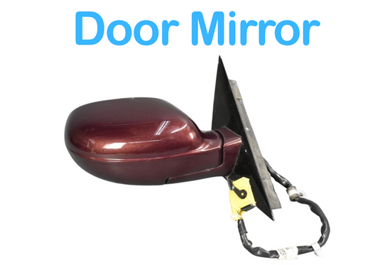 05-08 Maserati Quattroporte Right Passenger Side Rear View Mirror Assembly OEM