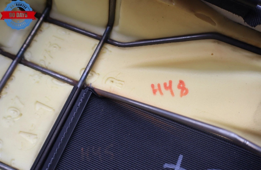 11-18 Audi S8 A8 Quattro Rear Center Lower Seat Cushion Black 4H0886405 Oem