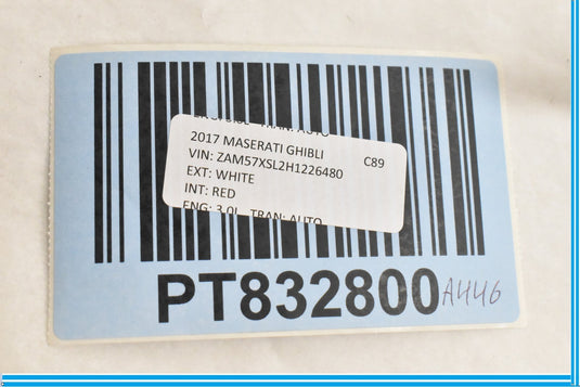 2014-2019 MASERATI GHIBLI S STEERING COLUMN COVER TRIM OEM