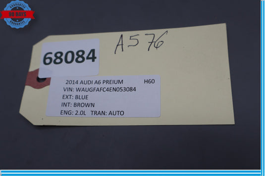 12-18 Audi A6 Quattro Front Left Driver Side A Pillar Cover Panel Trim Oem