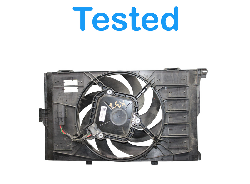 Load image into Gallery viewer, 14-21 BMW I01 i3 101 Engine Radiator Cooling Fan Motor Assembly 8642144 Oem
