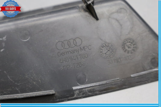 11-14 Audi A8 Quattro Rear Right Side Tail Light Outer Trim Cover Black Oem