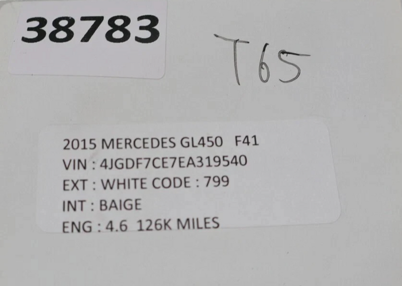 Load image into Gallery viewer, 12-19 Mercedes X166 GL450 GLS550 Front Left Side Cowl Panel Cover 1668310041 Oem
