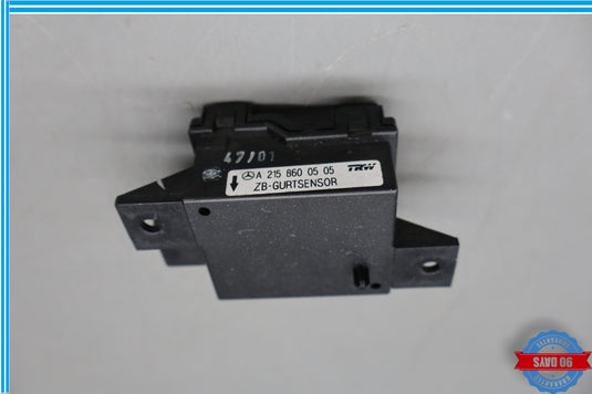 03-06 Mercedes R230 SL500 Seatbelt Seat Belt Tension Sensor A2158600505 Oem