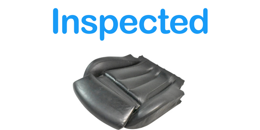12-19 BMW 650i F06 F13 640i Front Left Driver Side Lower Seat Cushion Black Oem