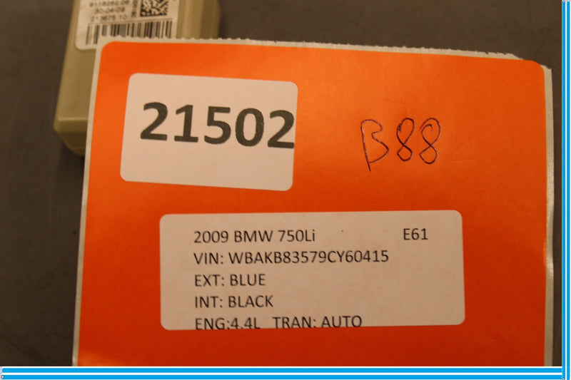 Load image into Gallery viewer, 09-15 BMW 750i 750Li Radio Signal Trap Circuit Antenna Module 9118262 Oem
