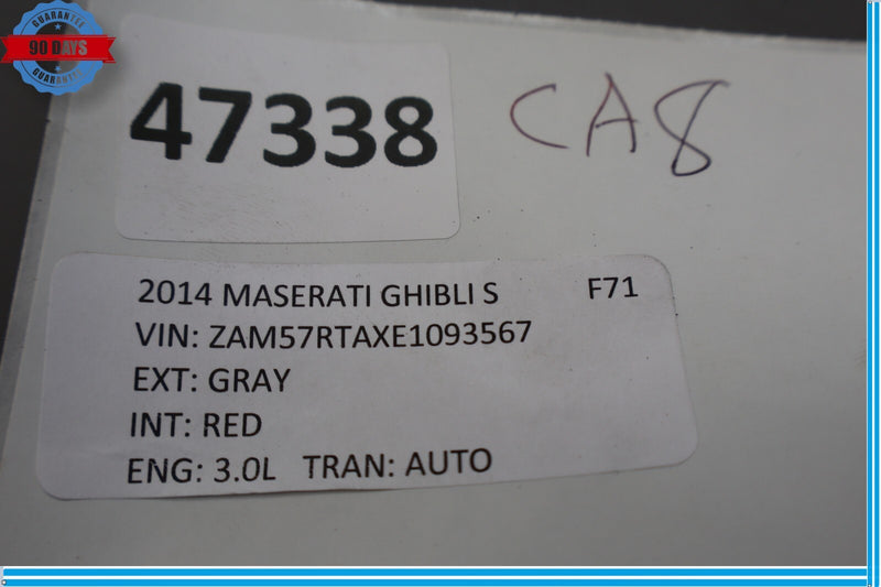 Load image into Gallery viewer, 14-17 Maserati Ghibli S Rear Left Driver Side Tension Bar Link Control Arm Oem
