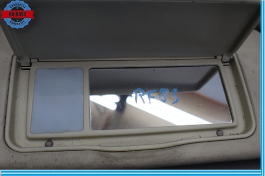 02-05 Lexus SC430 Front Right Passenger Side Sun Visor w/ Vanity Mirror Oem