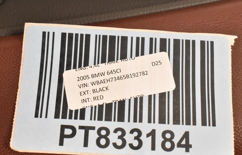 Load image into Gallery viewer, 04-05 BMW E64 645Ci Front Left Driver Side Interior Door Panel 51417115503 Oem
