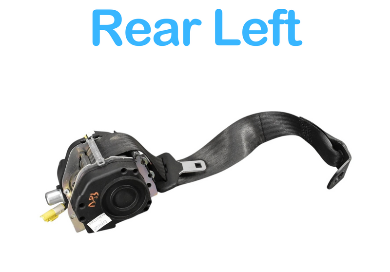 Load image into Gallery viewer, 03-08 Maserati Quattroporte M139 Rear Left Driver Side Seat Belt Seatbelt Oem

