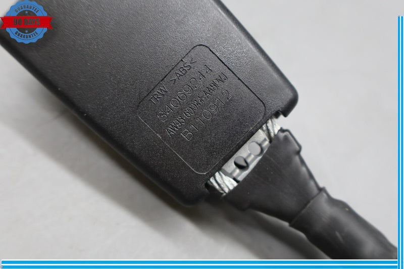 Load image into Gallery viewer, 10-15 Jaguar XJ XJL X351 Rear Right Side Seat Belt Seatbelt Buckle Black Oem

