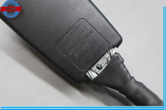 10-15 Jaguar XJ XJL X351 Rear Right Side Seat Belt Seatbelt Buckle Black Oem
