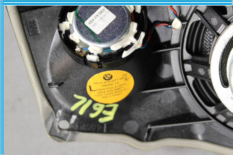 Load image into Gallery viewer, 09-15 BMW 750Li F01 F02 Rear Left Driver Side Deck Shelf Audio Speaker Oem
