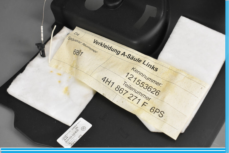 Load image into Gallery viewer, 11-14 Audi A8 Left Driver Side Door Sill Scuff Plate Trim Cover Panel Oem
