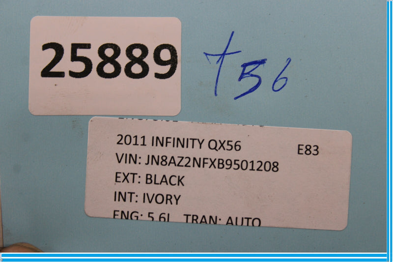 Load image into Gallery viewer, 11-20 Infiniti QX56 QX80 Rear Right Passenger Side D Pillar Trim Cover Panel Oem
