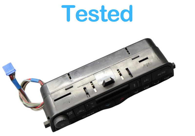 Load image into Gallery viewer, 97-06 Jaguar XK8 XKR AC Climate Temperature Control Panel Black LJA7690BB OEM
