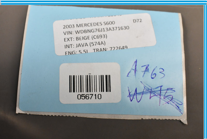Load image into Gallery viewer, 00-06 Mercedes S430 S500 S600 Secondary Air Smog Pump Emission Control Oem
