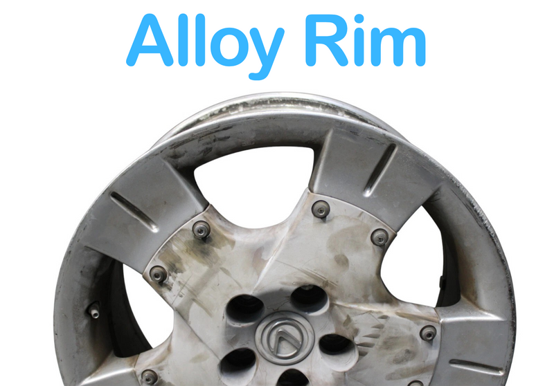 Load image into Gallery viewer, 02-10 Lexus SC430 18&quot;x8JJ 5-Spoke Alloy Rim Wheel Silver 4261124420 Oem
