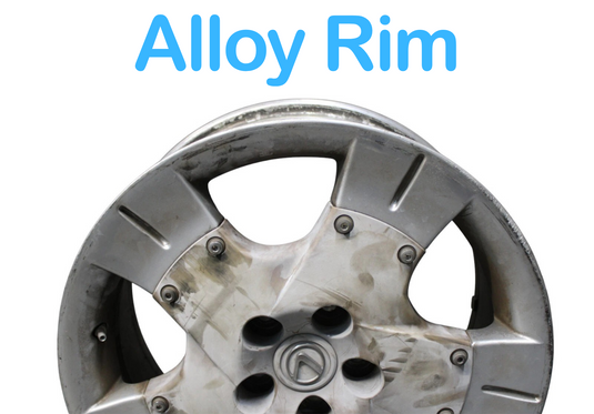 02-10 Lexus SC430 18"x8JJ 5-Spoke Alloy Rim Wheel Silver 4261124420 Oem